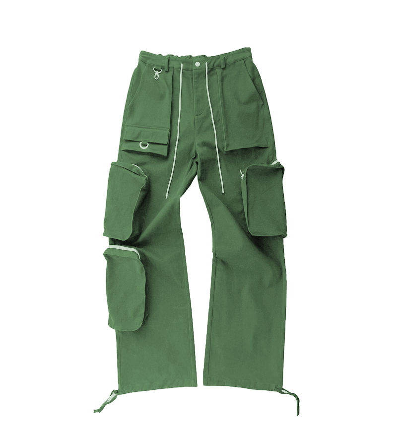 GREEN "POTO" Cargo Pants