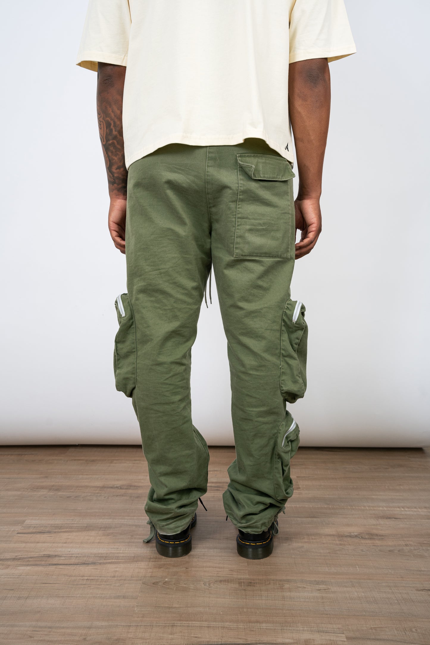 GREEN "POTO" Cargo Pants