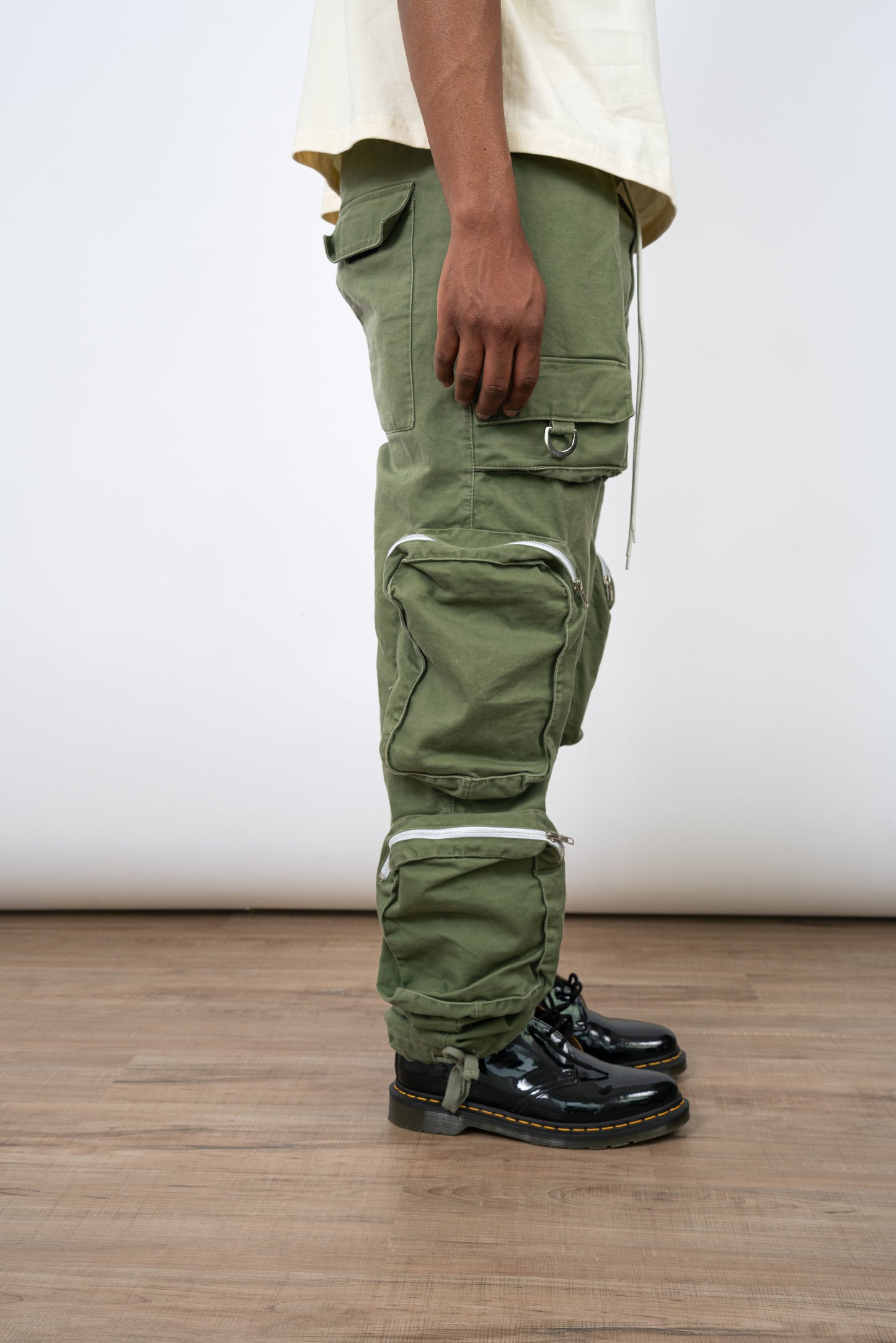 GREEN "POTO" Cargo Pants