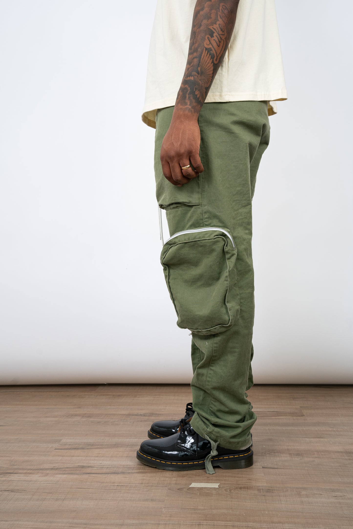 GREEN "POTO" Cargo Pants