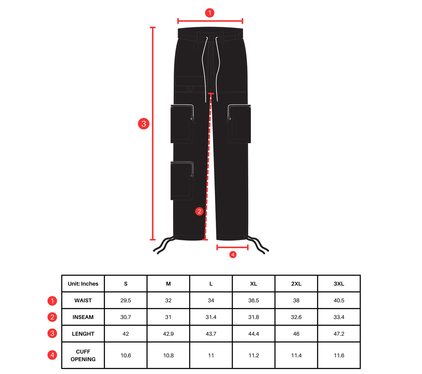 "POTO" Cargo Pants