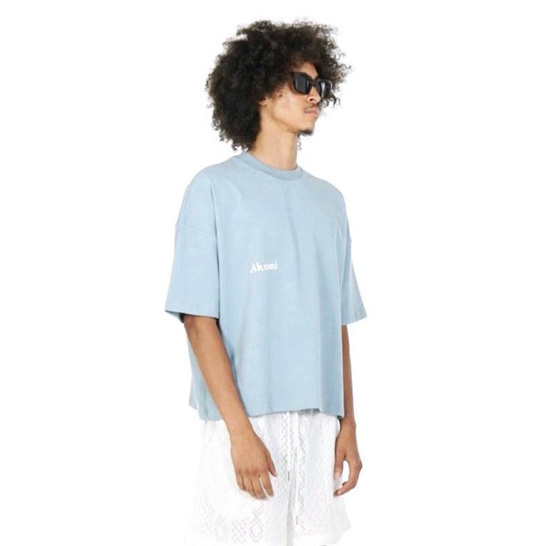 Sky Blue "Arriving" Tee